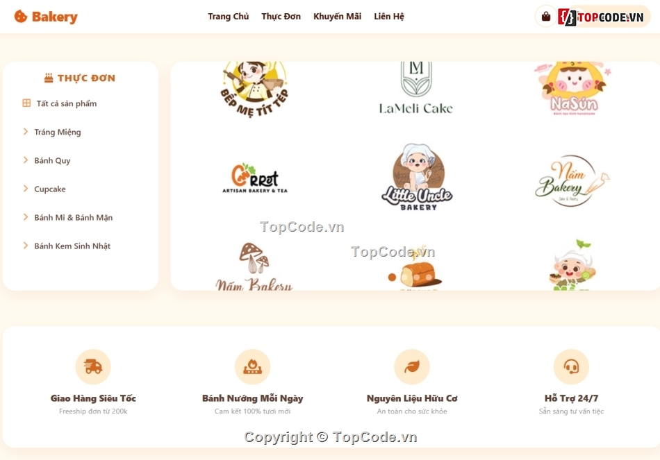 source code,quản lý,sourcecode,bán bánh